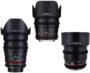 Rokinon Cine DS Portrait Lens Bundle, 35mm T1.5, 50mm T1.5, 85mm T1.5 for Canon