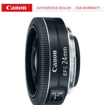 Canon EF-S 24mm f/2.8 STM Wide Angle Camera Lens