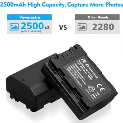 Powerextra NP-FZ100 Battery