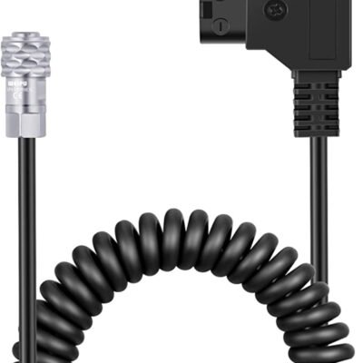 Neewer D-Tap to BMPCC 4K/6K Coiled Power Cable Compatible with Blackmagic