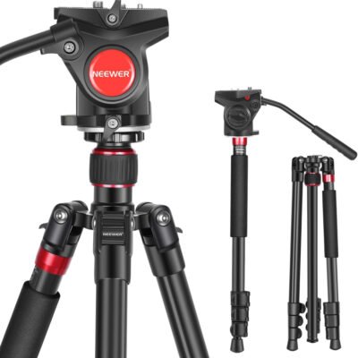 Neewer 2-in-1 Aluminum Alloy Camera Tripod Monopod