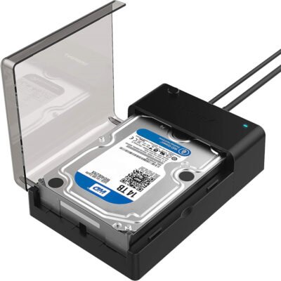 SABRENT USB 3.0 to SATA External Hard Drive Lay-Flat Docking Station