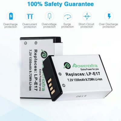 Powerextra LP-E17 Battery