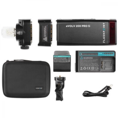 Flashpoint eVOLV 200 Pro TTL Pocket Flash Kit