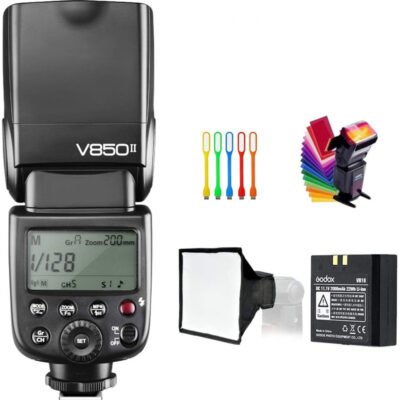 Godox V850II Speedlight With 2000mAh Li-ion Battery