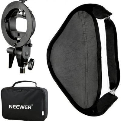 Neewer Square SoftBox with S Type Brackets 24X24″/60X60CM