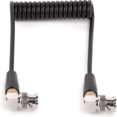 Wooden Camera Coiled BNC to BNC Cable 10″