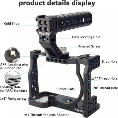 MagicRig DSLR Camera Cage Kit for Sony A7III