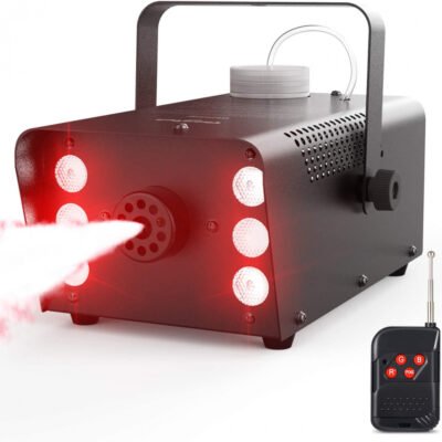 Theefun 450W 6 LEDs Smoke Machine with 2500CFM Fog