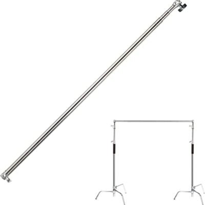 Pro Stainless Steel Telescopic Backdrop Crossbar  10 ft for C Stand