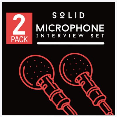 Solid 2 Lapel Microphone Set