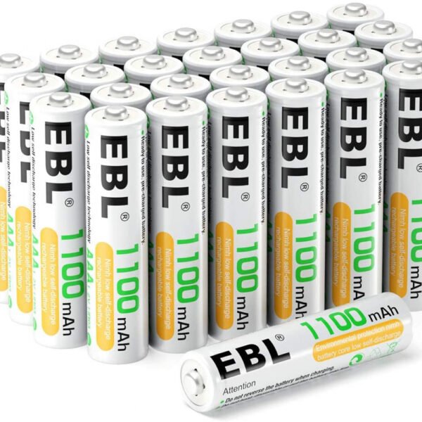 EBL / HIQUICK Rechargeable Batteries AAA(4PK)