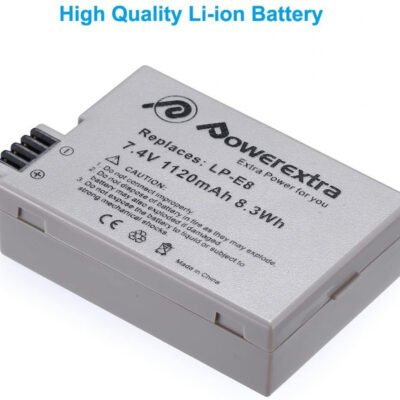 Powerextra LP-E8 Battery