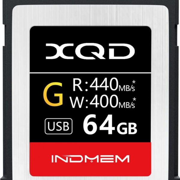 XQD 64GB Memory Card  (Read 440MB/s, Write 400MB/s)