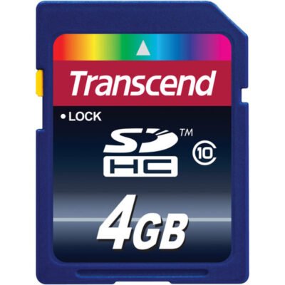 Transcend 4GB SDHC Memory...