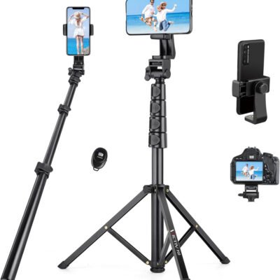 Victiv 70″ Phone Tripod,...