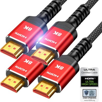 HDMI Cables 3.3FT/1M 2-Pack,...