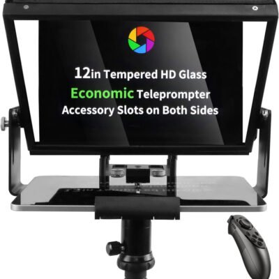 ILOKNZI Aluminum Teleprompter 12.1″