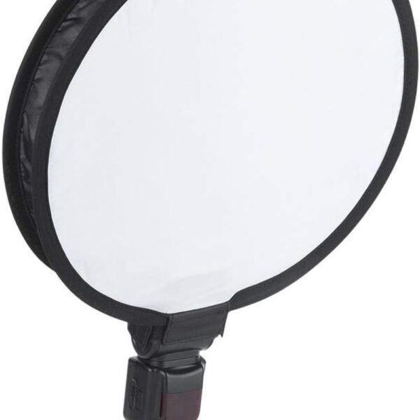 40Cm Round Universal Portable Speedlight Softbox Flash Diffuser On-Top Soft Box For Camera