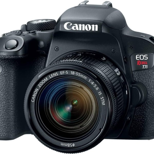 Canon EOS Rebel T7i EF-S 18-55 is STM Black(Used)