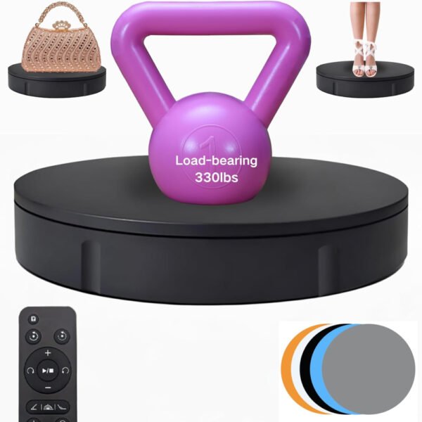 JAYEGT Motorized Rotating Display Stand 11.8inch