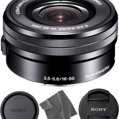 Sony SELP1650 16-50mm OSS Lens: Sony E PZ 16-50mm f/3.5-5.6 OSS Lens (Black)