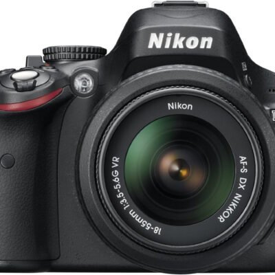 Nikon D5100 DSLR Camera with 18-55mm f/3.5-5.6 Auto Focus-S Nikkor Zoom Lens