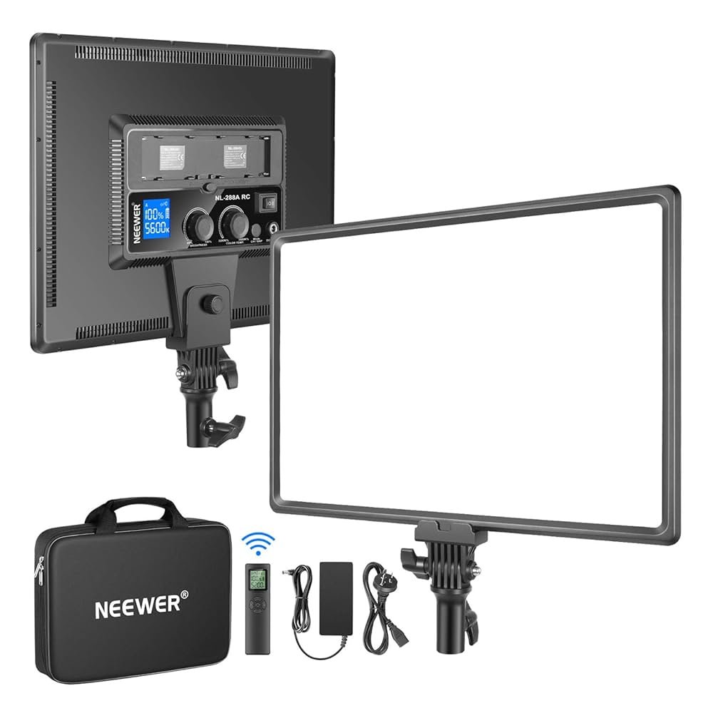 Neewer NL288 LED Video Light with 2.4G Remote