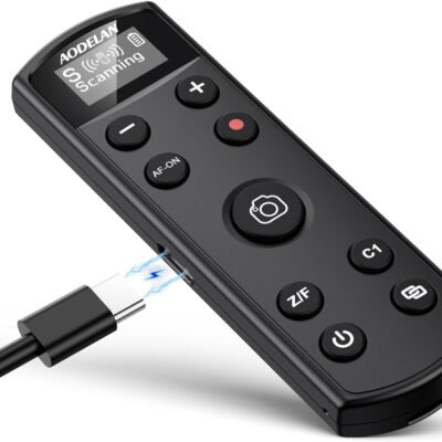 Aodelan Rechargeable Shutter Release with OLED Screen