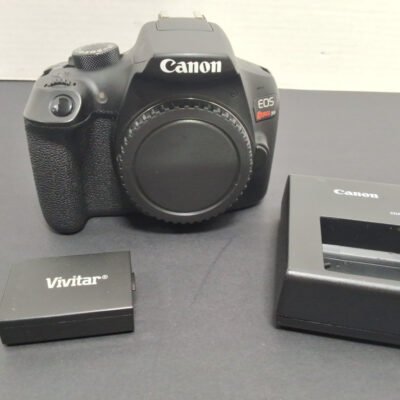 Pre-owned Canon EOS Rebel T6 Body W Battery and Charger