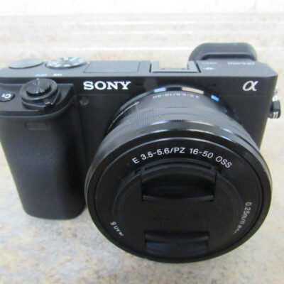 Preowned Sony Alpha A6400 Camera with lens – Black