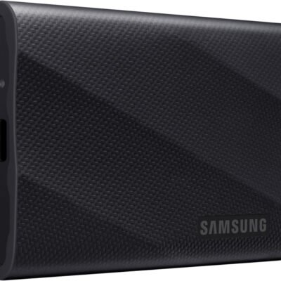 SAMSUNG T9 Portable SSD 1TB, USB 3.2 Gen 2×2 External Solid State Drive, Seq. Read Speeds Up to 2,000MB/s for Gaming, Students and Professionals, MU-PG1T0B/AM, Black
