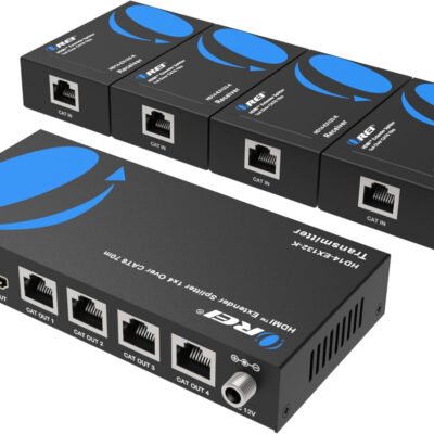 OREI 1×4 HDMI Extender Splitter