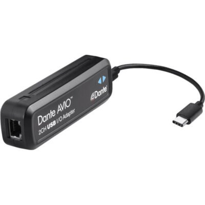 Audinate ADP-USBC-AU-2X2 Dante AVIO USB-C IO Adapter