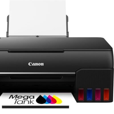 Canon PIXMA G620 Wireless MegaTank Photo All-in-One Printer [Print, Copy, Scan], Black,Works with Alexa