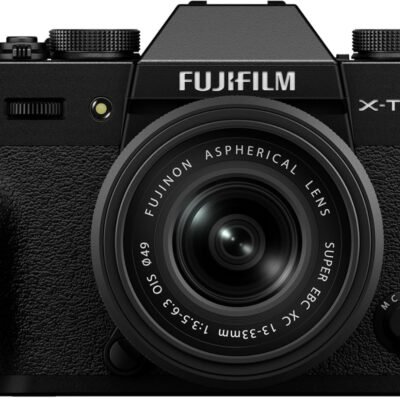 FUJIFILM X-T30 III Mirrorless Camera Body, with XC13-33mm Lens Kit, Black