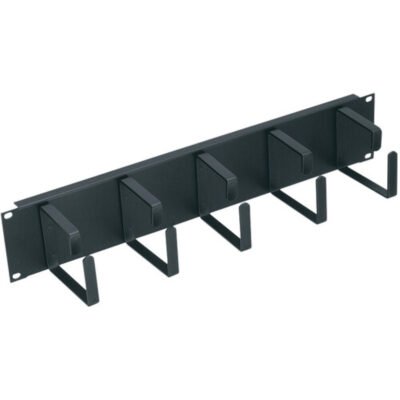 Middle Atlantic HCM2D 2 RU D Ring Horizontal Cable Manager, Black