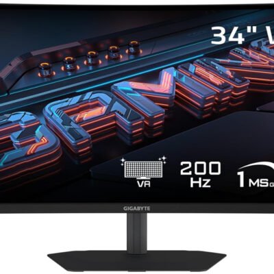 GIGABYTE – G34WQC2-34″ VA Curved Gaming Monitor